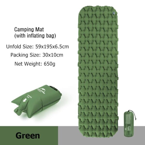 Portable Air Camping Mat - Image 4