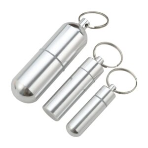 Waterproof Aluminium Pill Box Case