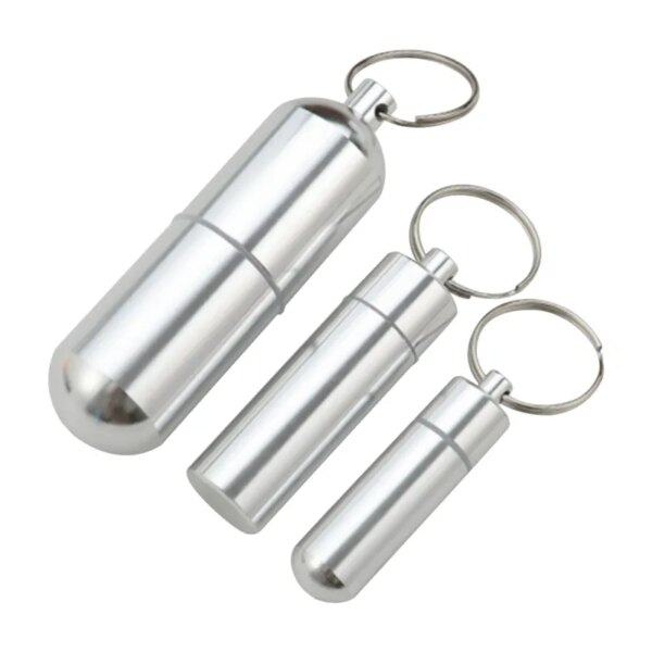 Waterproof Aluminium Pill Box Case