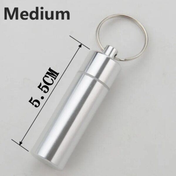 Waterproof Aluminium Pill Box Case - Image 3