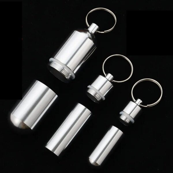 Waterproof Aluminium Pill Box Case - Image 6