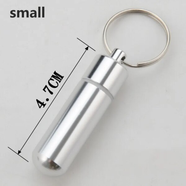 Waterproof Aluminium Pill Box Case - Image 4