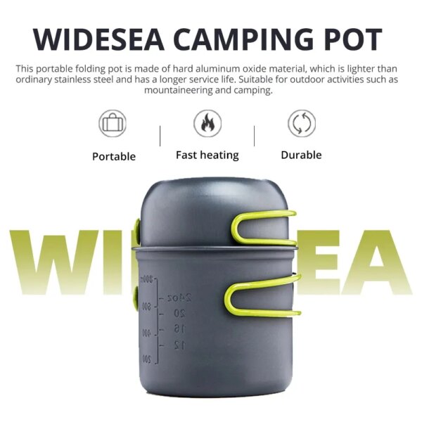 Cooking Set, Ultralight Eco-Friendly Camping Cooking Set - Image 6