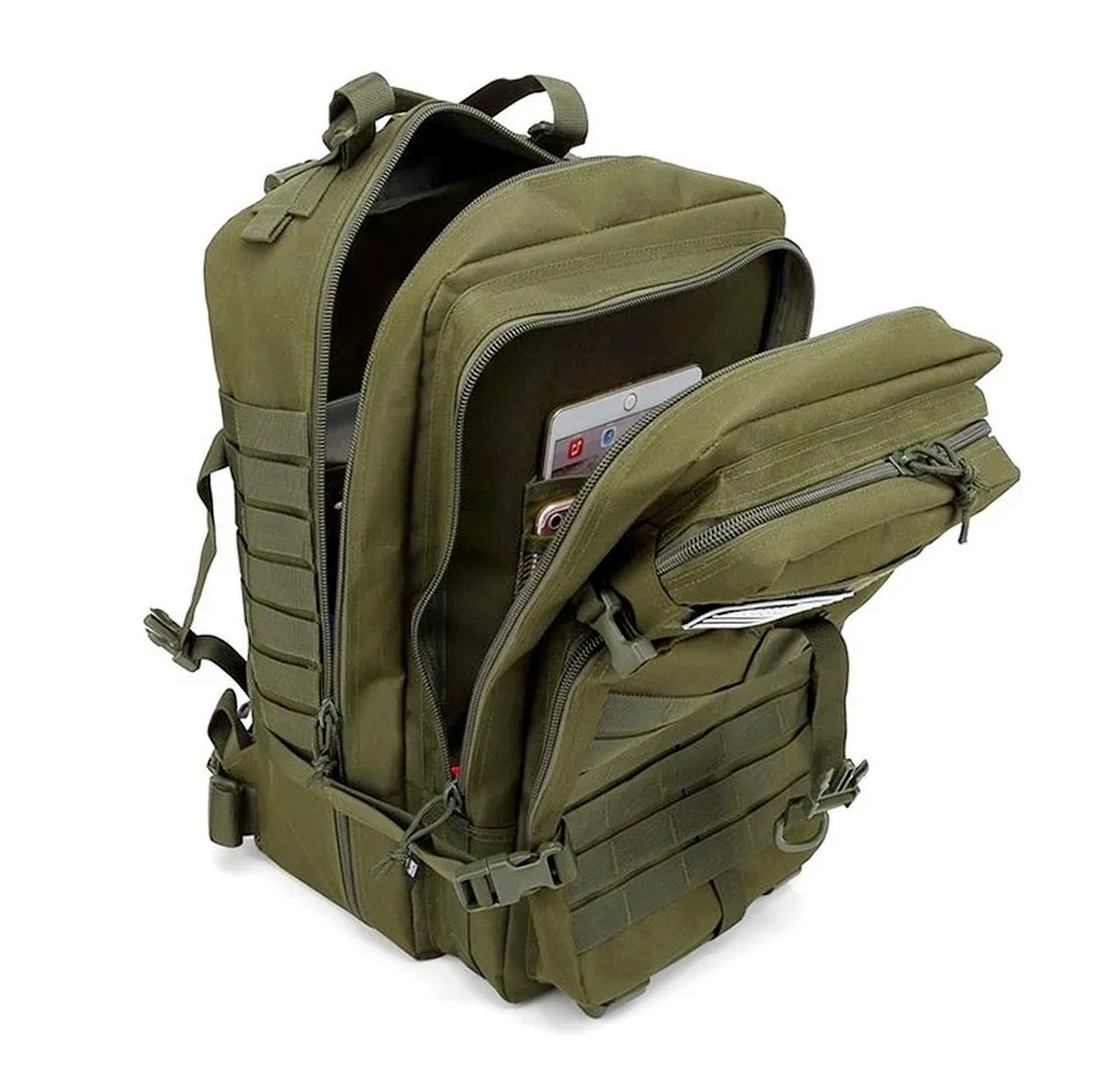 30L;/50L Large Capacity Men Army Military Tactical Backpack 3P Softback Outdoor Waterproof Bag Hiking Camping Hunting Bags