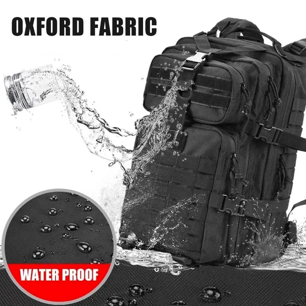 30L;/50L Large Capacity Men Army Military Tactical Backpack 3P Softback Outdoor Waterproof Bag Hiking Camping Hunting Bags