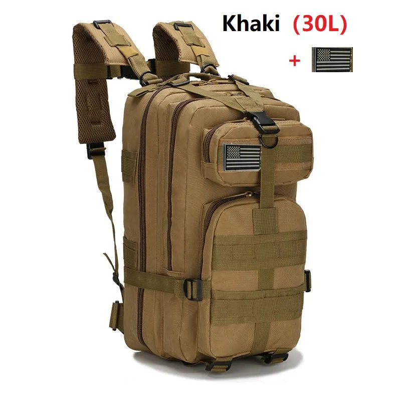 30L;/50L Large Capacity Men Army Military Tactical Backpack 3P Softback Outdoor Waterproof Bag Hiking Camping Hunting Bags