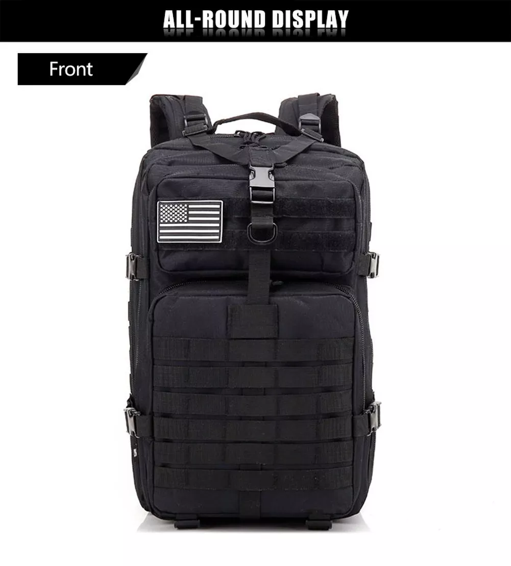 30L;/50L Large Capacity Men Army Military Tactical Backpack 3P Softback Outdoor Waterproof Bag Hiking Camping Hunting Bags