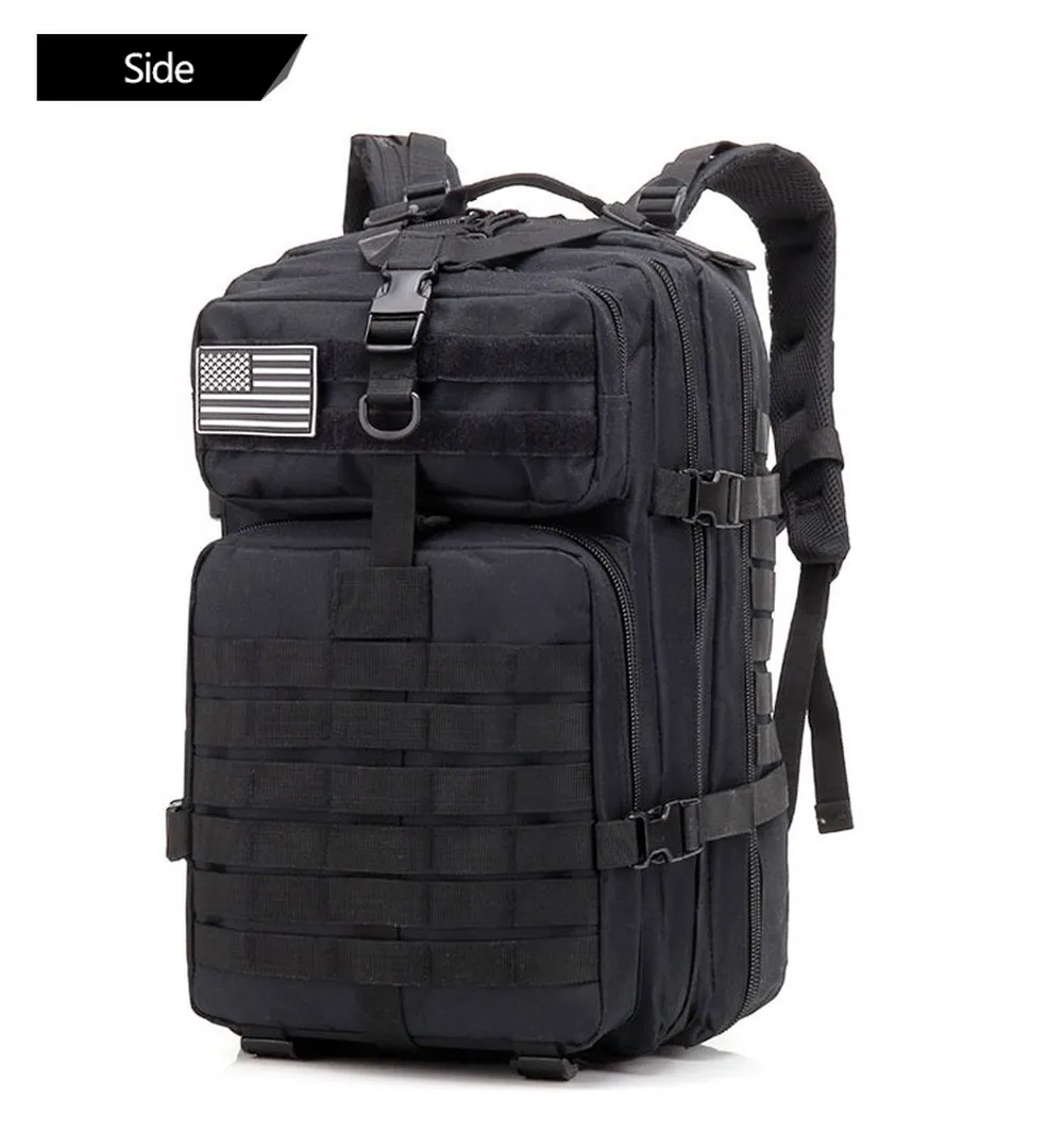 30L;/50L Large Capacity Men Army Military Tactical Backpack 3P Softback Outdoor Waterproof Bag Hiking Camping Hunting Bags