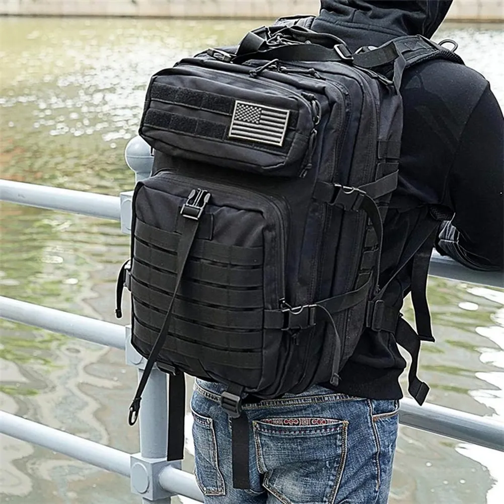 30L;/50L Large Capacity Men Army Military Tactical Backpack 3P Softback Outdoor Waterproof Bag Hiking Camping Hunting Bags