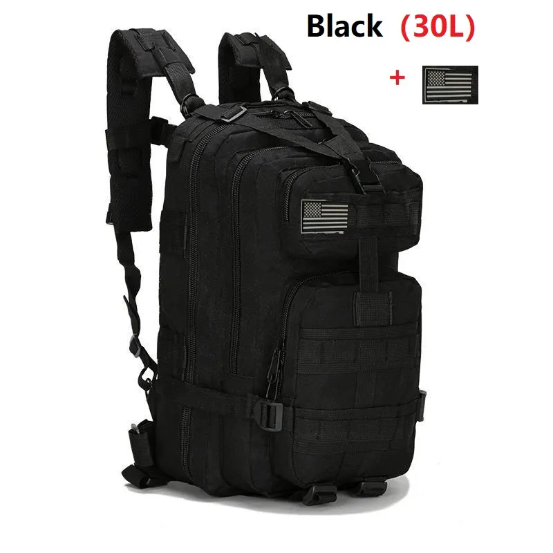 30L;/50L Large Capacity Men Army Military Tactical Backpack 3P Softback Outdoor Waterproof Bag Hiking Camping Hunting Bags