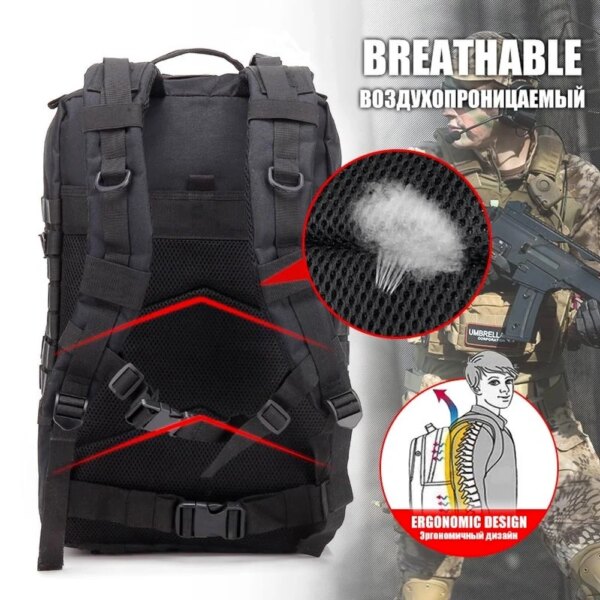 Tactical Military Backpack, 30L/50L Large - Image 2