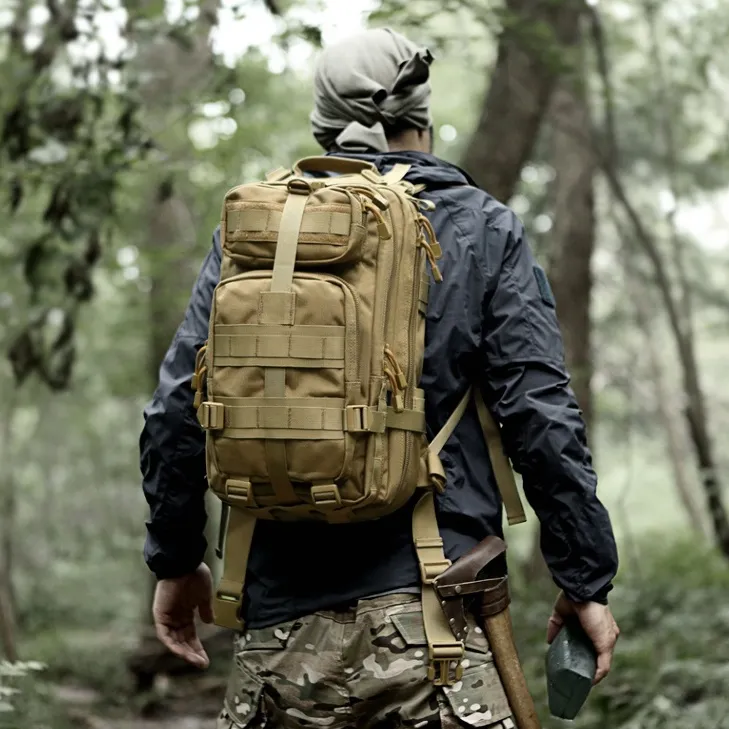 30L;/50L Large Capacity Men Army Military Tactical Backpack 3P Softback Outdoor Waterproof Bag Hiking Camping Hunting Bags