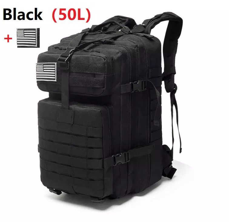 30L;/50L Large Capacity Men Army Military Tactical Backpack 3P Softback Outdoor Waterproof Bag Hiking Camping Hunting Bags