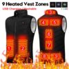 Heated Winter Vest Unisex - Thermal Winter Jacket Men / Women